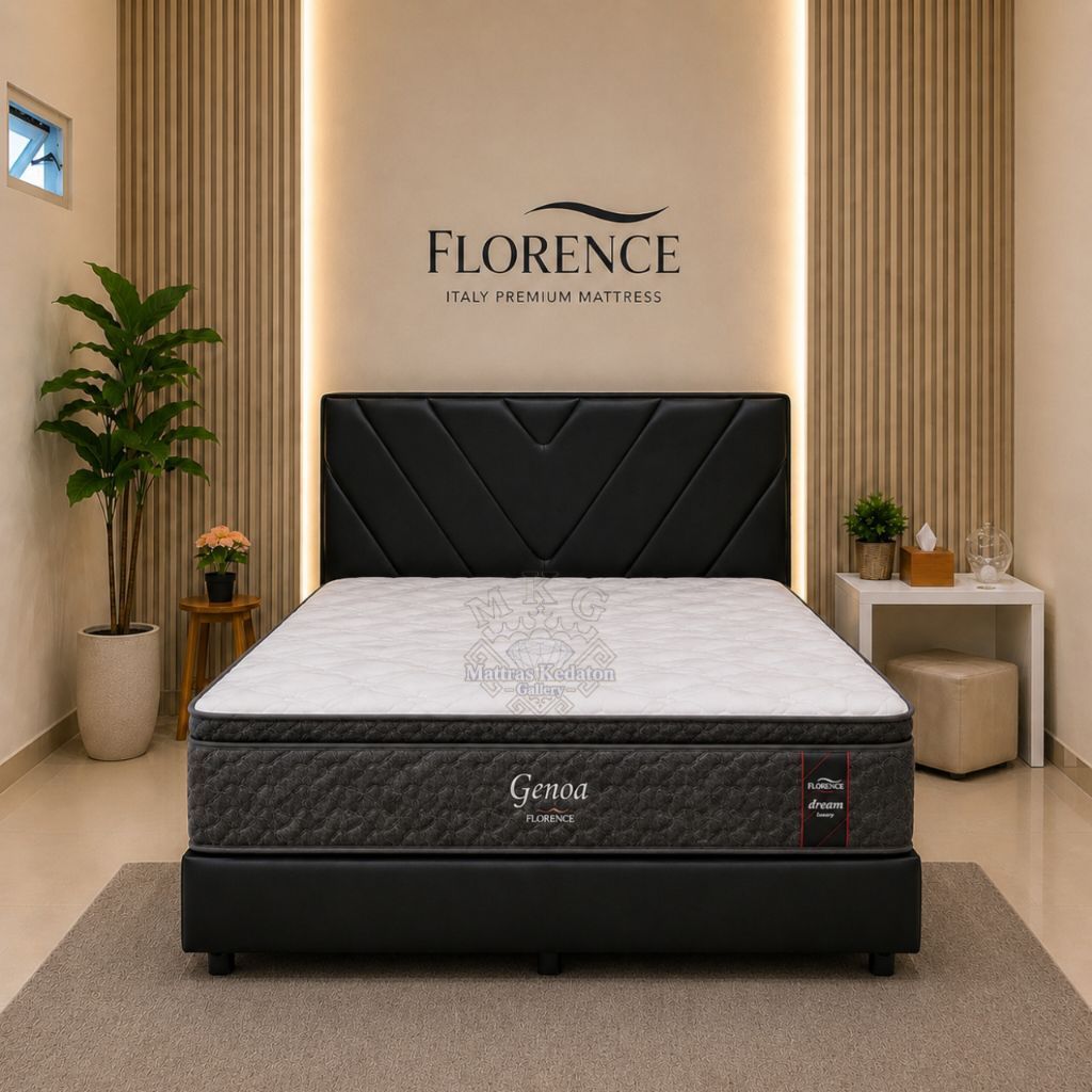 Florence Genoa 36cm | Kasur Premium Pillow Top | Springbed Lampung