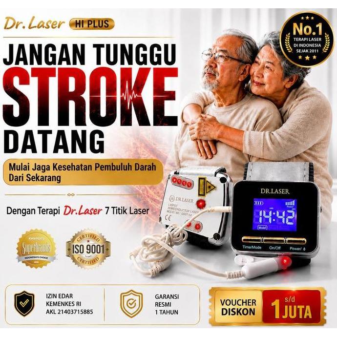 FARMUKE Dr Laser Hi Plus Original | Alat Terapi Laser Resmi Gogomall | Garansi Resmi & AKL Kemenkes 