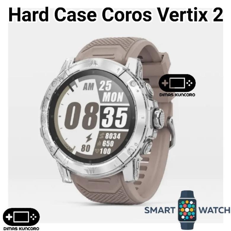 Hard Case Coros Vertix 2 cover bumper casing protector shell pelindung smartwatch coros vertix 2