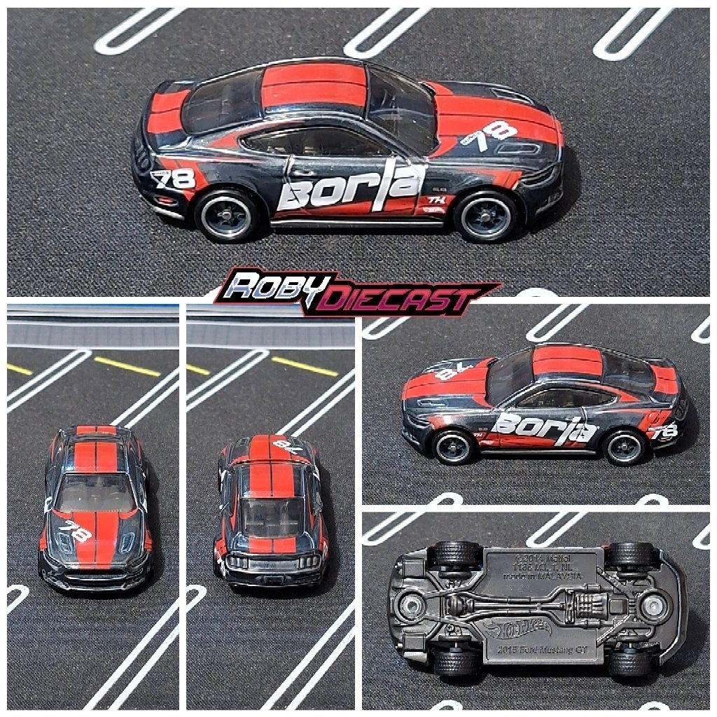 Hot Wheels Super Treasure Hunt (STH) 2015 Ford Mustang GT Borja Loose