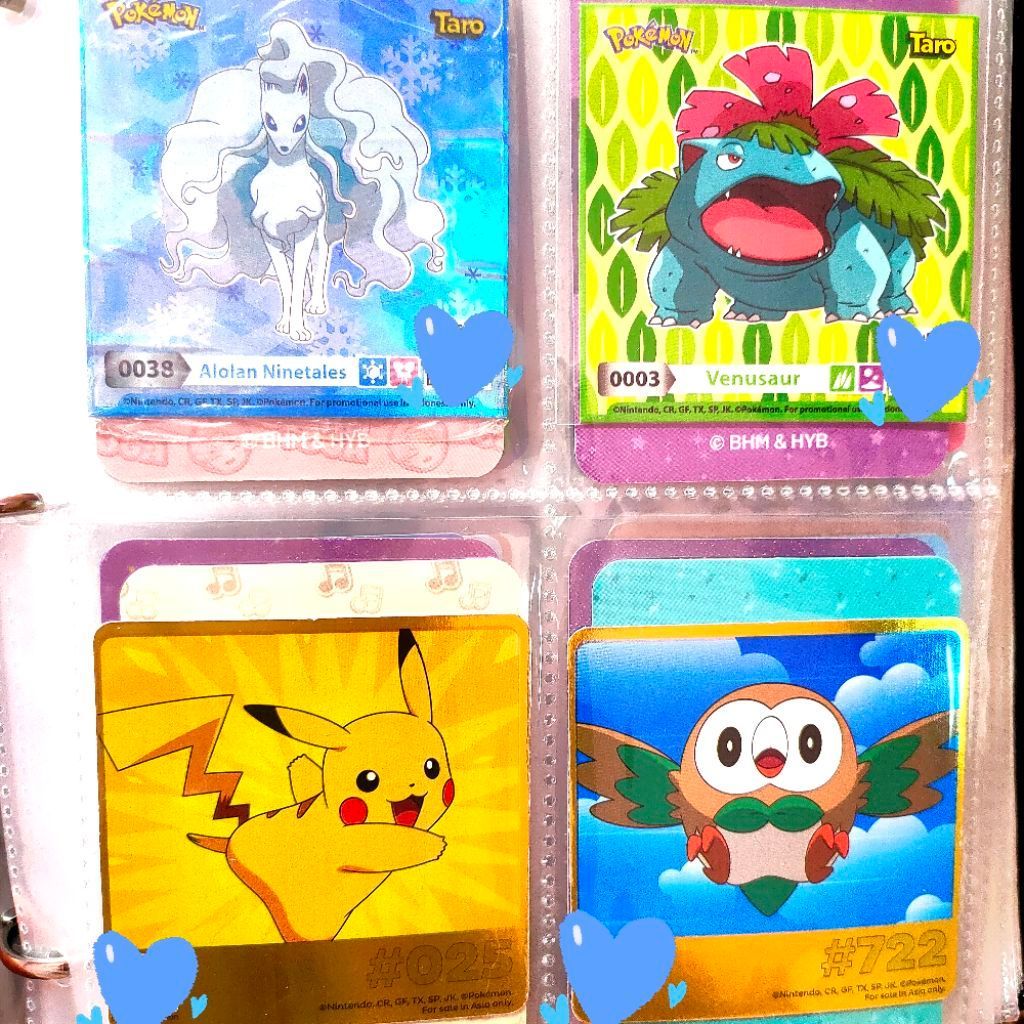 GOLD Pikachu Sandshrew Ninetales Venusaur Card Pokemon OREO TARO