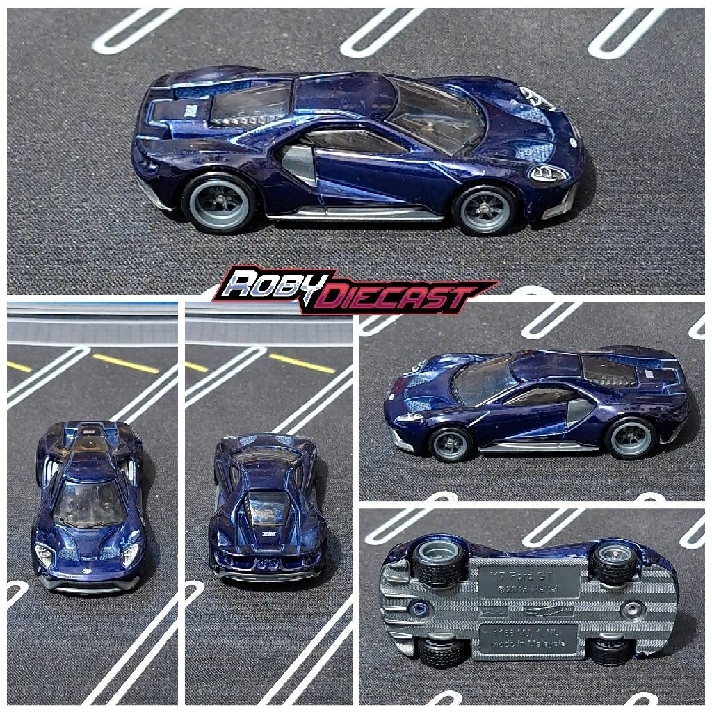 Hot Wheels Super Treasure Hunt (STH) '17 Ford GT Blue Loose