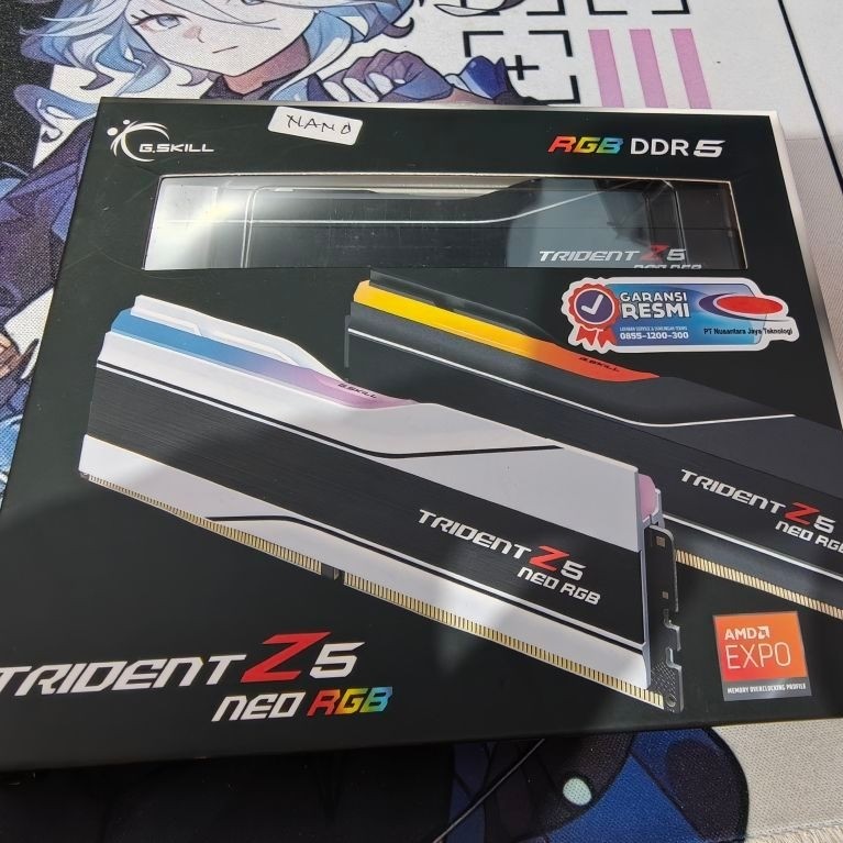 RAM DDR5 G.skill Trident Z5 Neo RGB 64GB (2x32GB) CL 30
