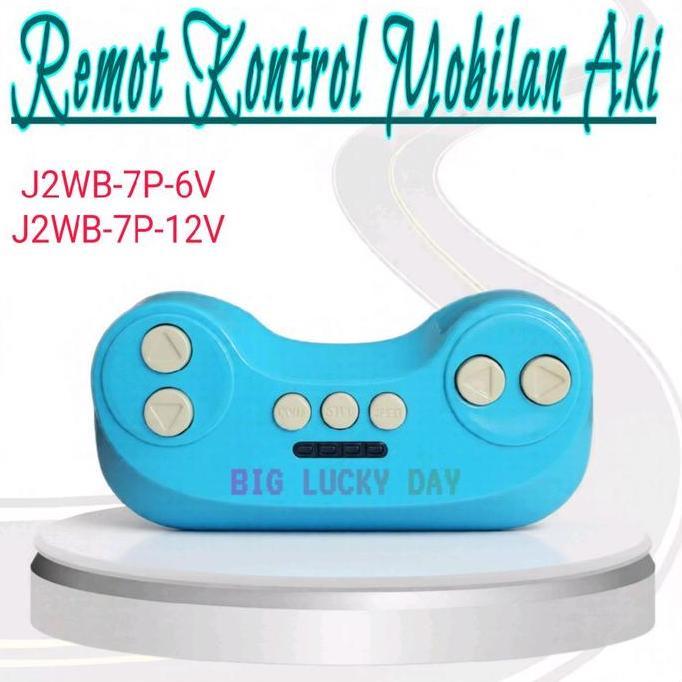 REMOT RECEIVER MOBILAN AKI J2WB-7P-12V J2W-7P-6V REMOTE CONTROL RECIVER J2WB J2W 7PIN 6VOLT 12VOLT R
