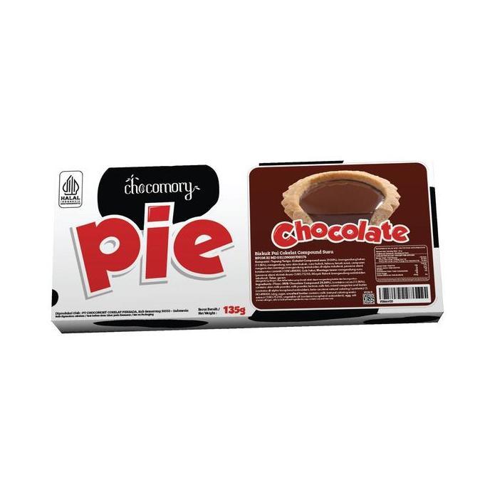 Krispy- Chocomory Pie Coklat Isi 5 - 135 Gr