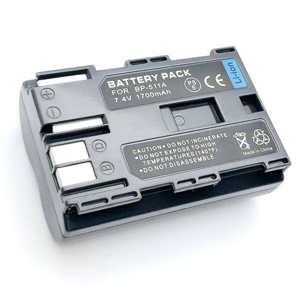 BATTERY KAMERA CANON BATREI DSLR CANON EOS 50D BATERE CAMERA SLR EOS 300D D30 D60 Baterai