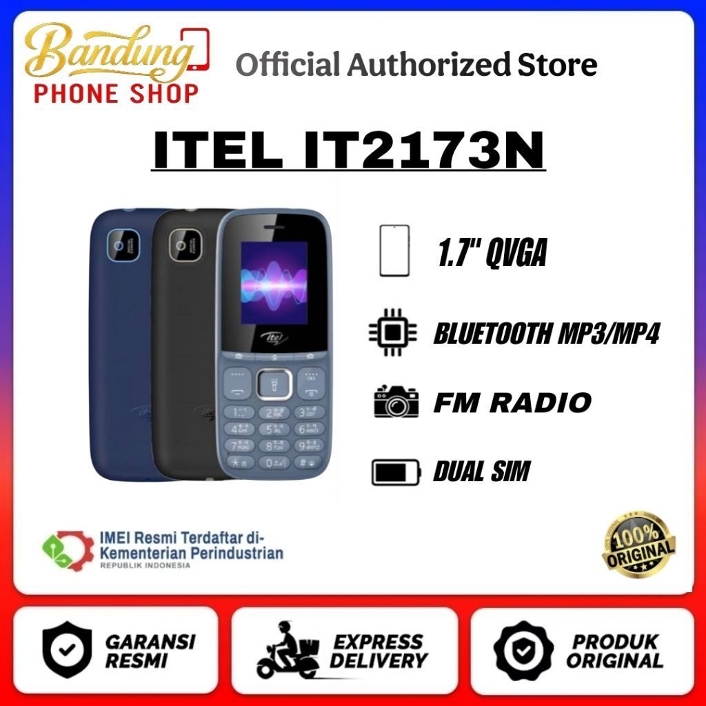 NEW ITEL IT2173N Barang Segel Original