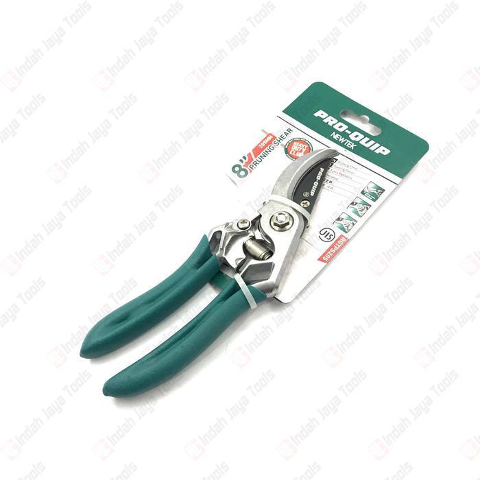PRO-QUIP RGTPS205 Pruning Shear 8 Inch - Gunting Dahan Bunga Ranting Batang Kebun Taman Tanaman