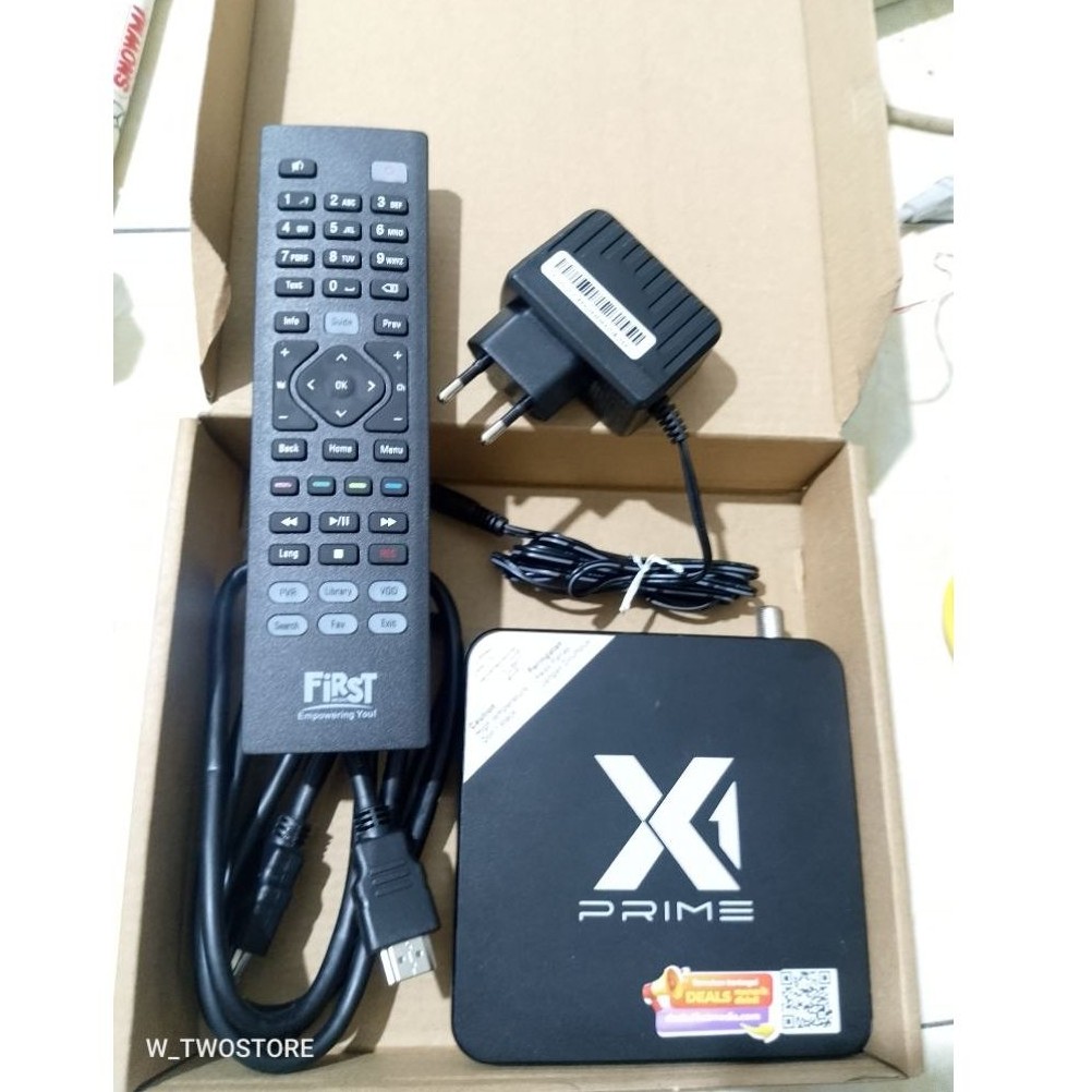 Stb Android Tv X1 Prime Ori Unit Lengkap