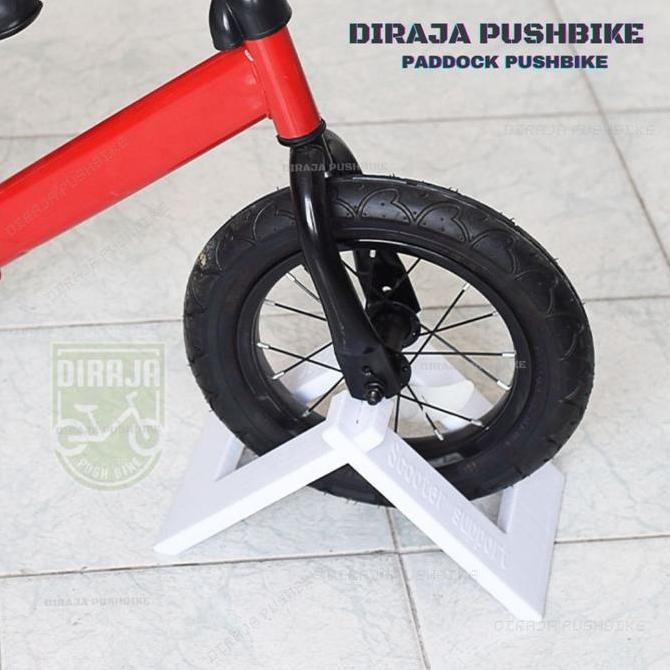 Promo Paddock Pushbike 12 Inci Tempat Parkir Paddock Balance Bike Standar Paddock Pushbike Outdoor D