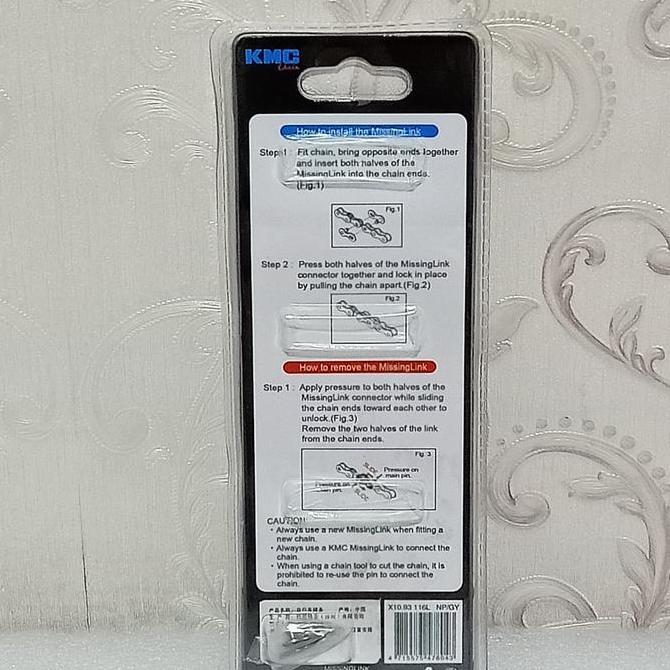 Promo Chain Rantai KMC 10 Speed Silver Diskon