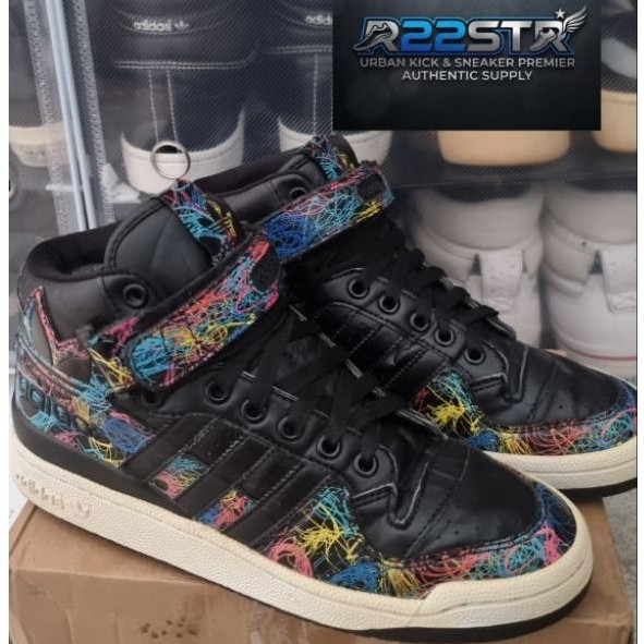 SEPATU ADIDAS FORUM MID RS XL CNY BLACK