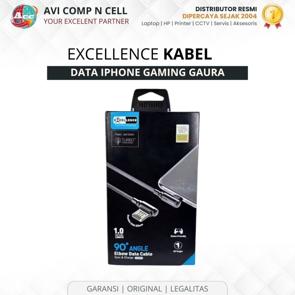 EXCELLENCE KABEL DATA IPHONE GAMING GAURA