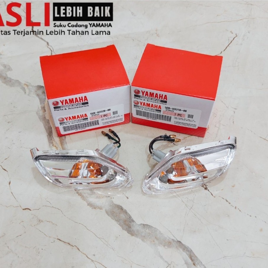 LAMPU SEIN SEN DEPAN F1ZR FIZR KANAN KIRI ORIGINAL YAMAHA | 5ER-H3310-00 |
5ER-H3320-00