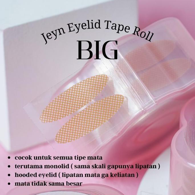 Dilaaseller78 - JEYN Eyelid Roll Invisible Eyelid Tape ( S ,M & L) | Scot Mata | Selotip Mata | Doub