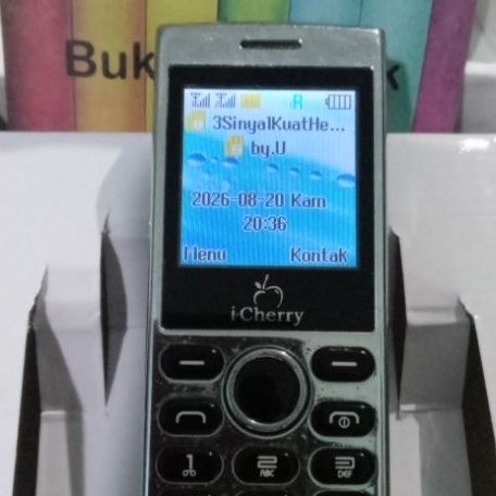 Hp jadul mungil icherry/ type c225.bisa tlp,ditlp,sms,radio,mp3 suara jernih