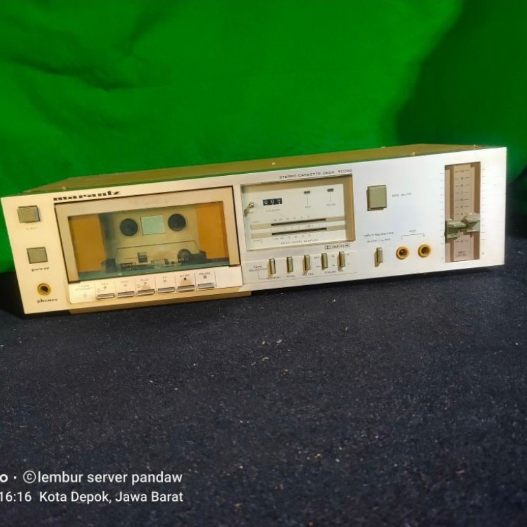 tape MARANTZ SD 320 pemutar kaset pita marantz