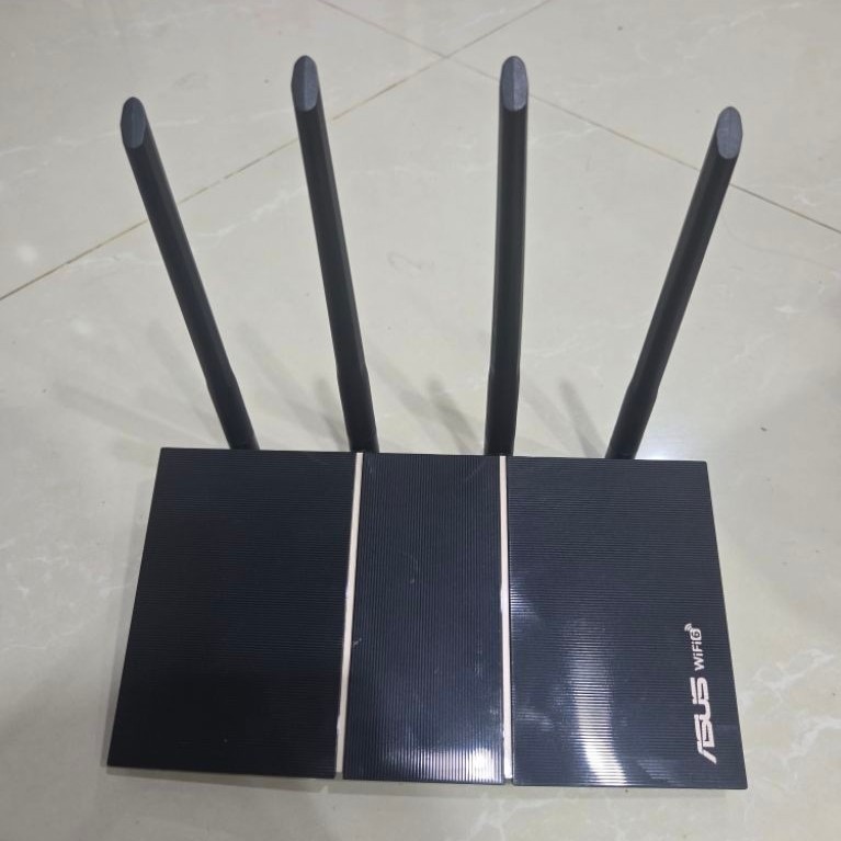 Asus RT-AX3000 Aimesh Dual Band WiFi 6 Router AX57 AX3000 - Bekas Mulus