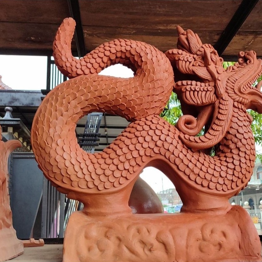 Genteng Kerpus Wuwung Model Naga/Accessories Kerpus Wuwung Naga/Hiasan Genteng Model Naga/Accessorie