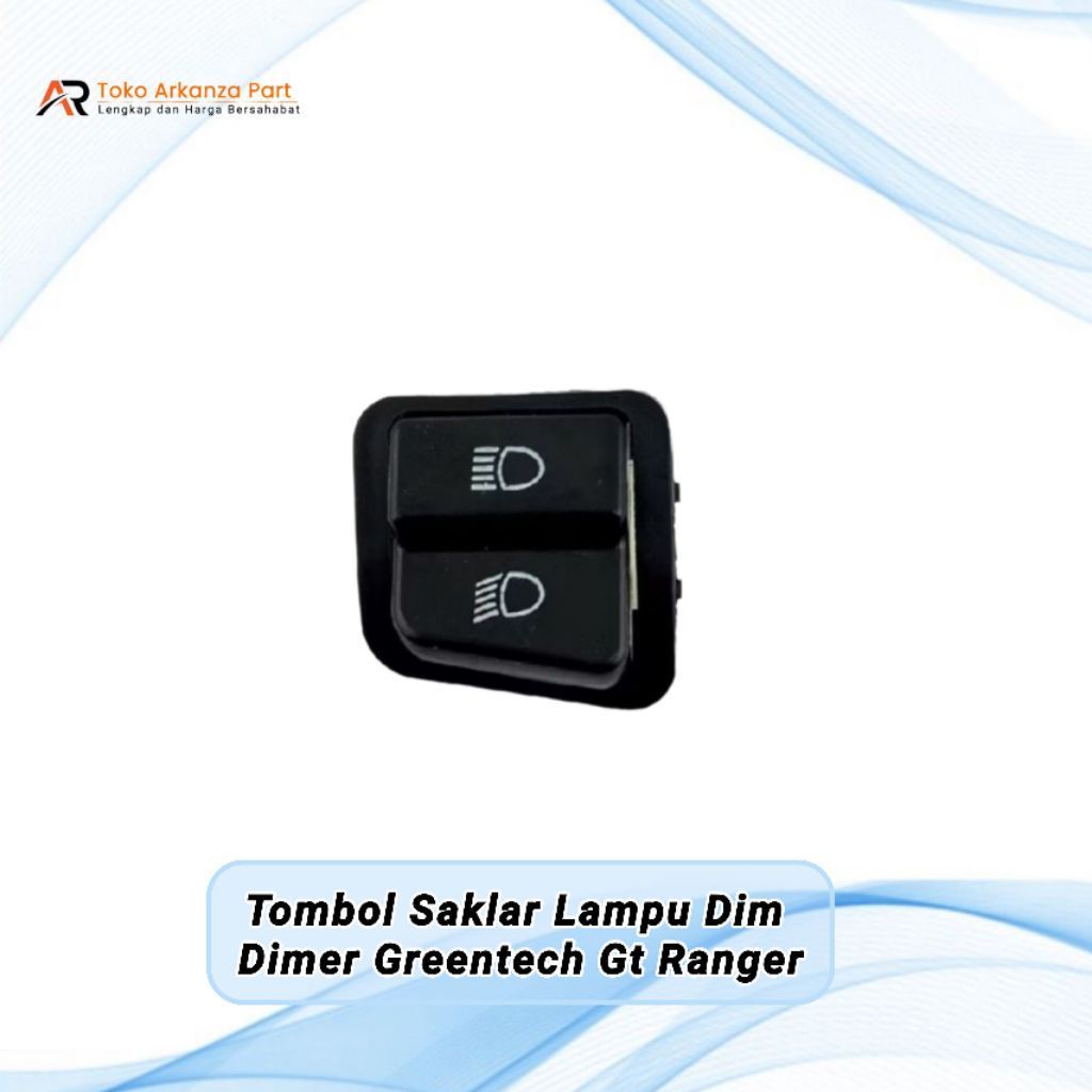 Tombol Saklar Lampu Dim Dimer Jarak Jauh Dekat Motor Listrik Greentech Gt Ranger