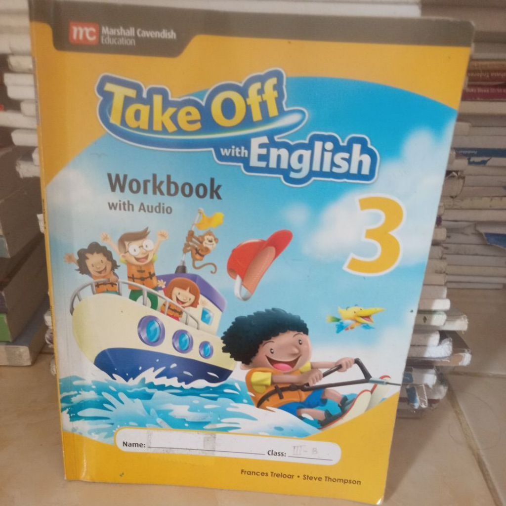BUKU BEKAS TAKE OFF WITH ENGLISH WORKBOOK UNTUK SD KLS 3