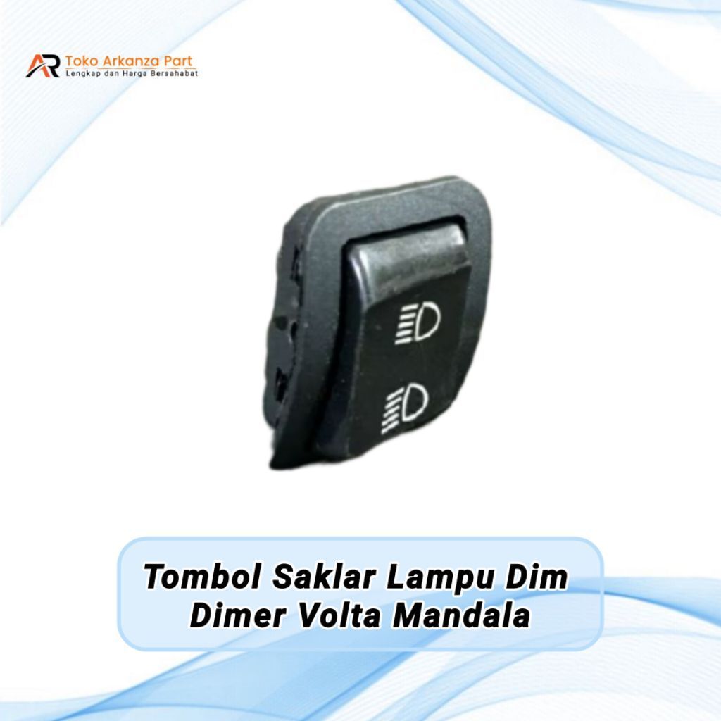 Tombol Saklar Lampu Dim Dimer Jarak Jauh Dekat Motor Listrik Volta Mandala