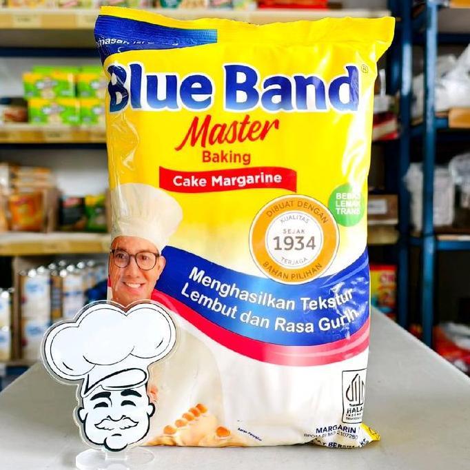 Blueband Master Baking Cake Margarine 1Kg / Margarine Blueband 1Kg