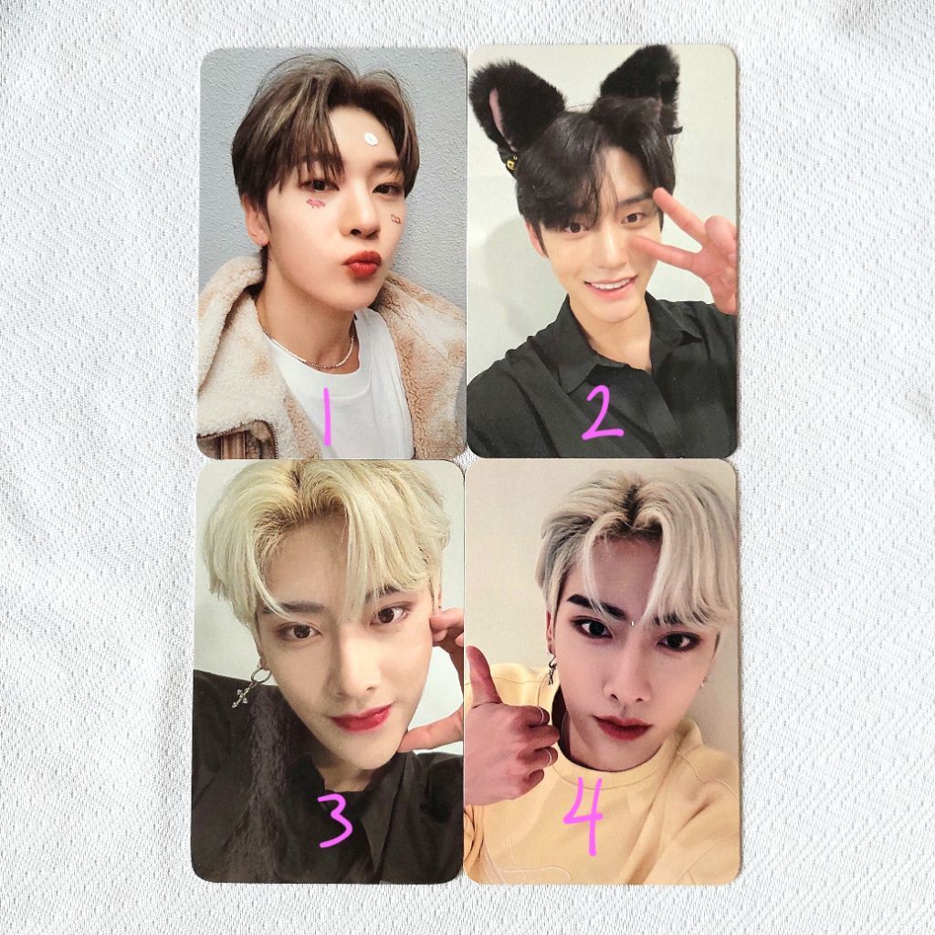[CLEARANCE SALE] OFFICIAL ZEROBASEONE MATTHEW JIWOONG AND2BLE RICKY PREORDER BENEFIT POB PHOTOCARD C