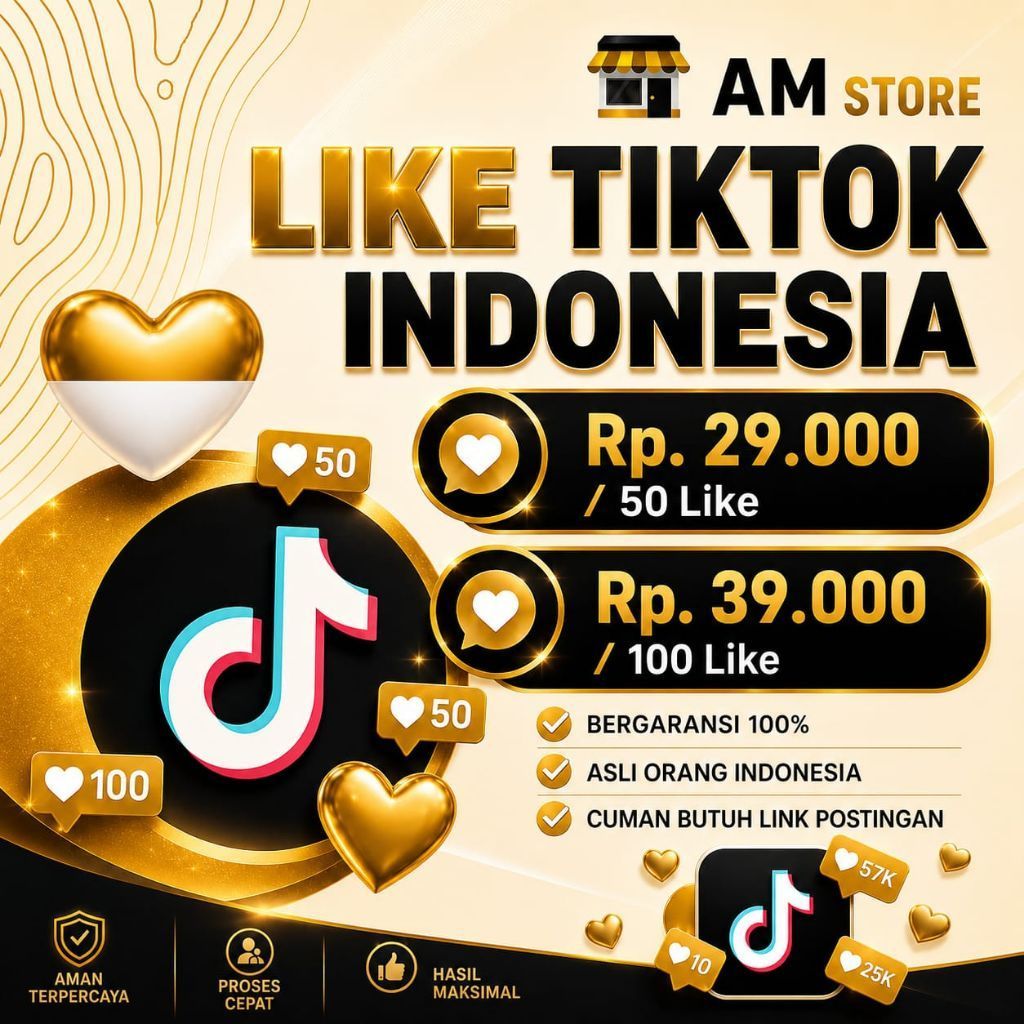 Jasa Like Tiktok Indonesia