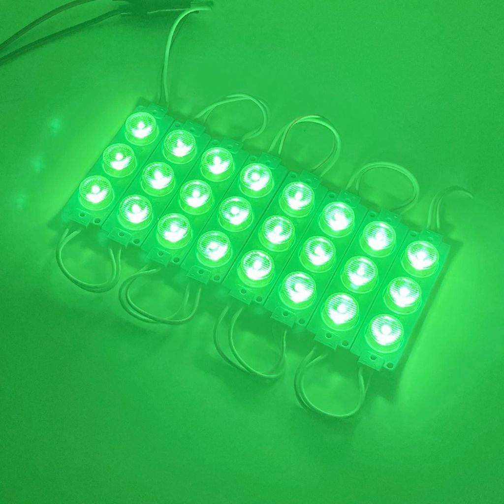 modul led 3 mata lampu strobo lampu motor mobil truk bus