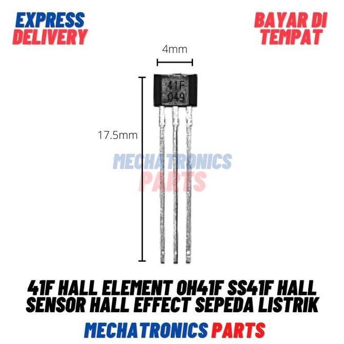 41F Hall Element Oh41F Ss41F Hall Sensor Hall Effect Sepeda Listrik