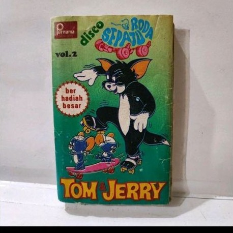 KASET PITA 0673- TOM AND JERRY DISCO SEPATU RODA