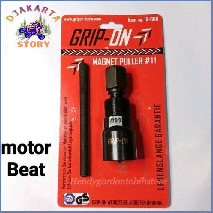 GRIP ON TREKER MAGNET PULLER NO 11 BEAT NEW / TREKER MAGNET HONDA BEAT NEW ORIGINAL HIGH QUALITY