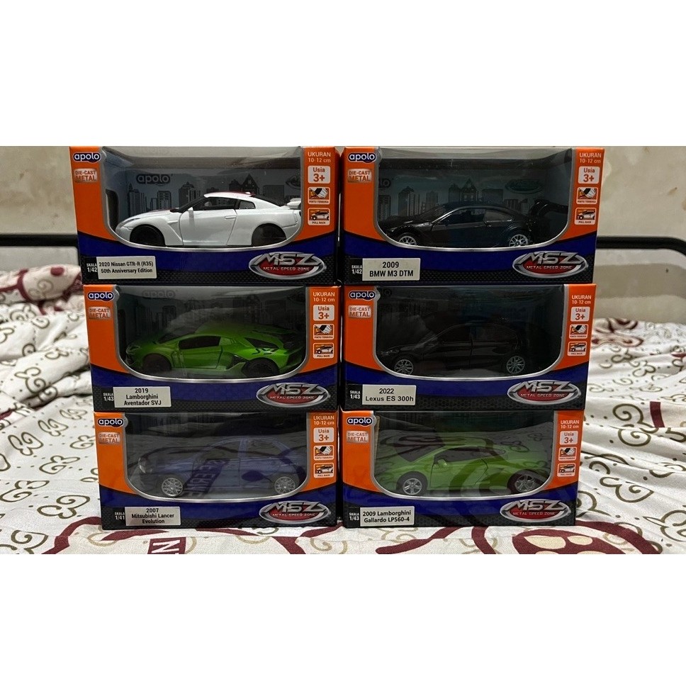 Take All Mainan Apolo Diecast