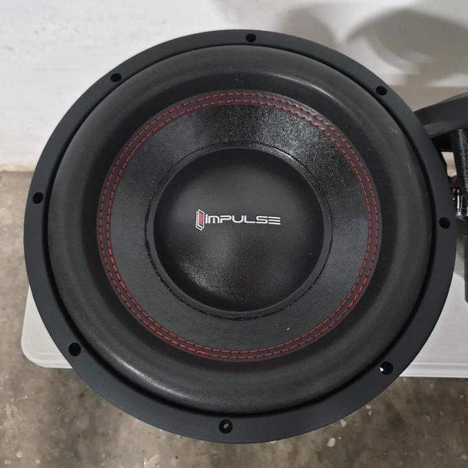 BEBAS ONGKIR - subwoofer IMPULSE 12" sw-3000 competition triple magnet.spl.prokick - Hitam