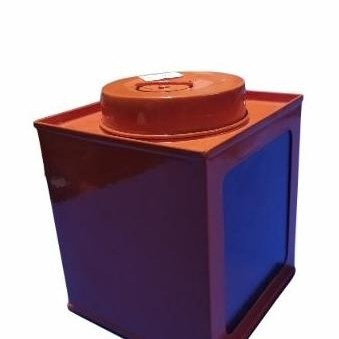 Allthebest- TOPLES KERUPUK KALENG MINI WARNA WARNI M