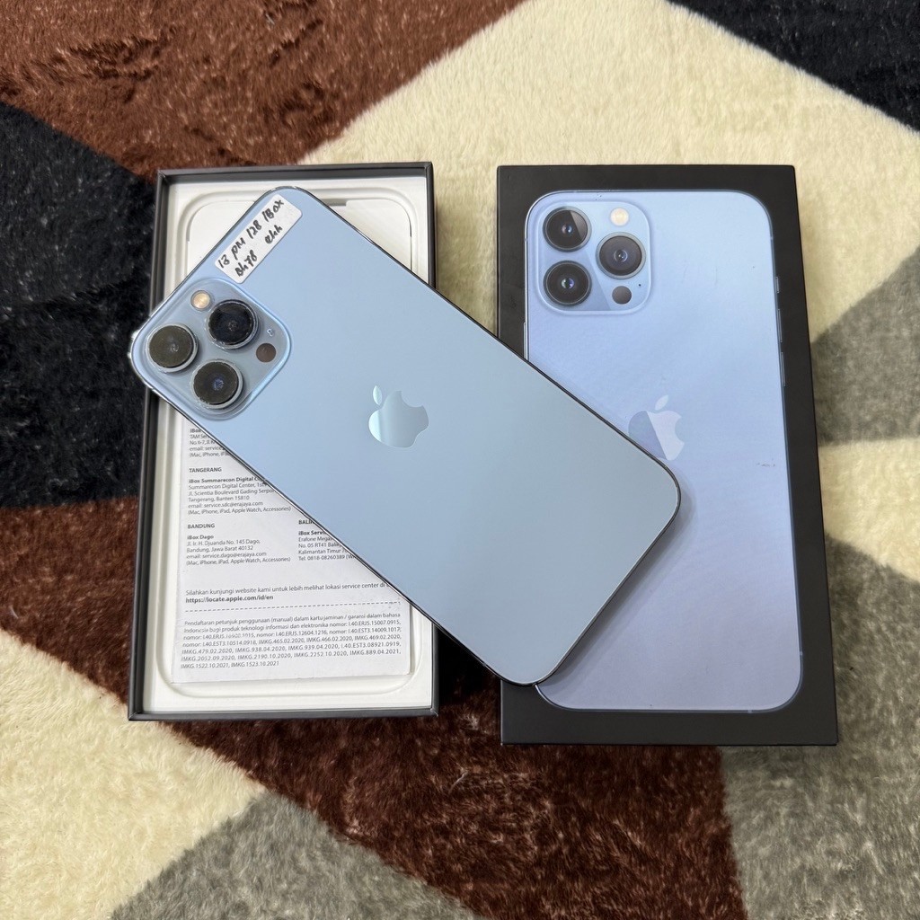 Iphone 13 Pro Max 128gb Ibox Fullset