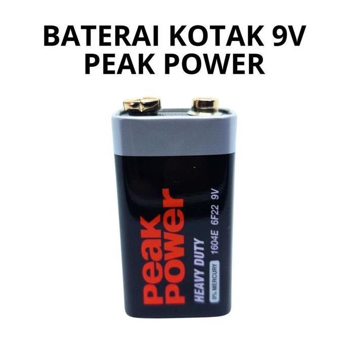 Baterai 9V Kotak Battery 9 Volt 6F22