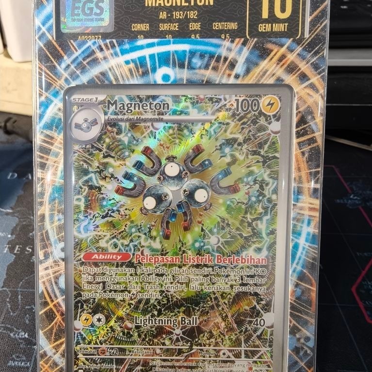 SLAB ORI POKEMON MAGNETON AR INDO EGS 10
