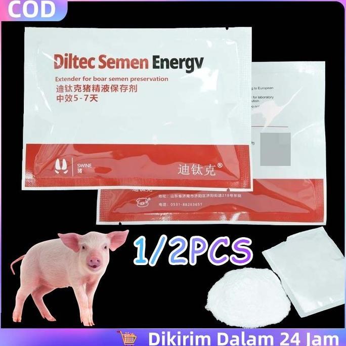 FKINAPE Semen Booster Utk Babi Boar Semen Extender Semen Life Energy Pengencer Sperma Babi 5-7 Days 
