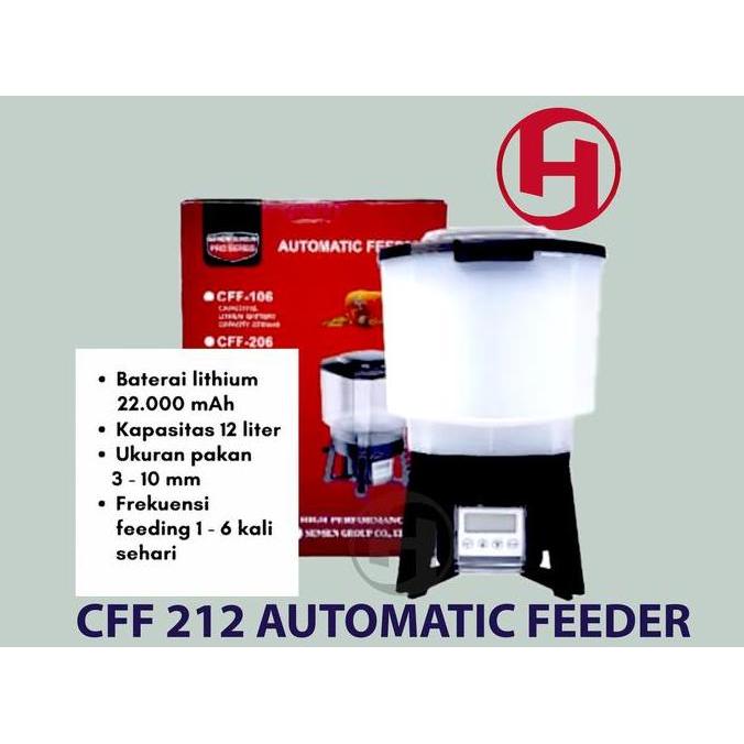 SUNSUN CFF 206 CFF 212 PEMBERI MAKAN IKAN OTOMATIS AUTOMATIC FEEDER ORIGINAL