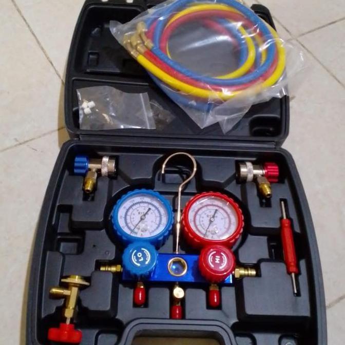 Manifold AC Mobil Freon R134