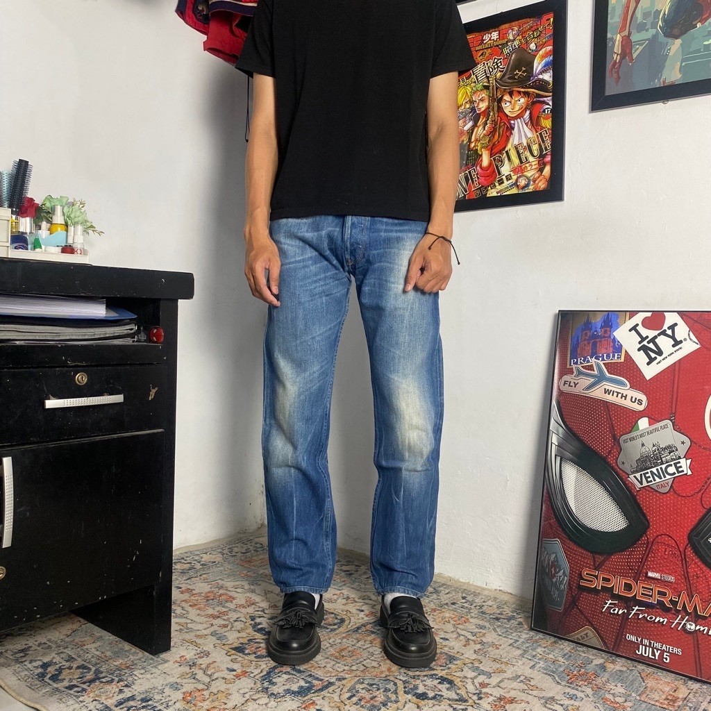 DIESEL BLUE WASH JEANS