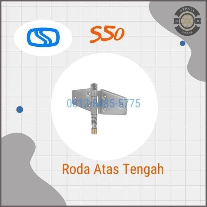Roda Bawah Tengah Merk Ss, Tipe S50 Setara Dgn Wina Tipe W580 Asli