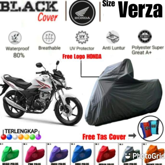 DS115 - Cover Motor Honda Verza, Selimut Motor Verza, Sarung Motor Verza, Body Cover Motor Verza Pol