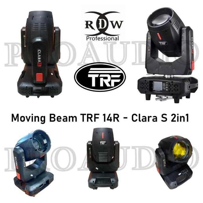 TRF RDW Lampu Lighting / Moving Beam Clara S - 14 R / 14R / TRF 14R / TRF14R Original - 1 PCS