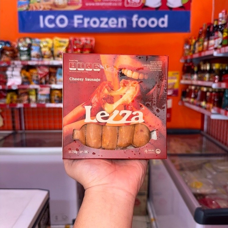Lezza Sosis Keju 250 Gram isi 5