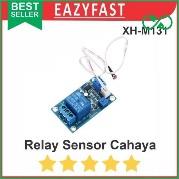 Light Sensor Relay Swtich Saklar Otomatis Cahaya Lampu Ldr Premium