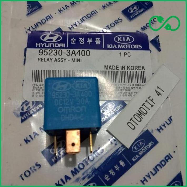 Relay Omron 30A Dc 12V V4 -1A Kia Hyundai 4 Pin 12Volt Relay Omron Kia Hyundai Relay 30 A 12 Volt Re