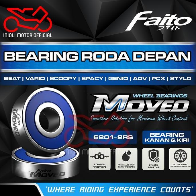 Promo FAITO SWING ARM BEARING LAHER BELAKANG 6203-2RS VARIO 125 150 160 PCX ADV STYLO 150 160 CBU OL